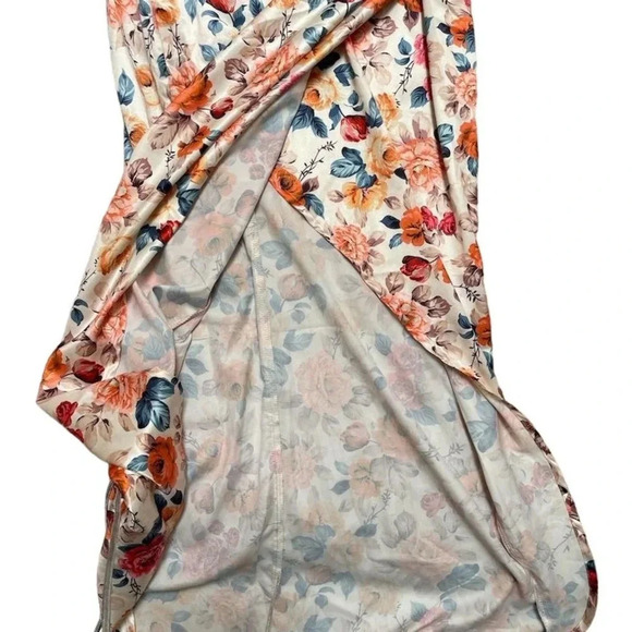 SHEIN Women's Floral Print Spaghetti Strap Midi Dress Multicolor L - Picture 3 of 16